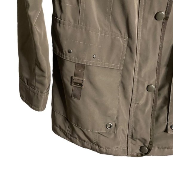 London Fog Unisex Green Full Zip Casual Jacket - Picture 4 of 12